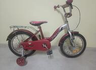 Grajewo ogłoszenia: Rower dziecięcy koła 16 cali kolor czerwony - zdjęcie