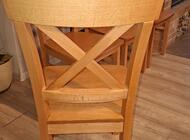 Grajewo ogłoszenia: Zestaw 4 drewnianych krzeseł do kuchni lub jadalni. Cena jednej... - zdjęcie