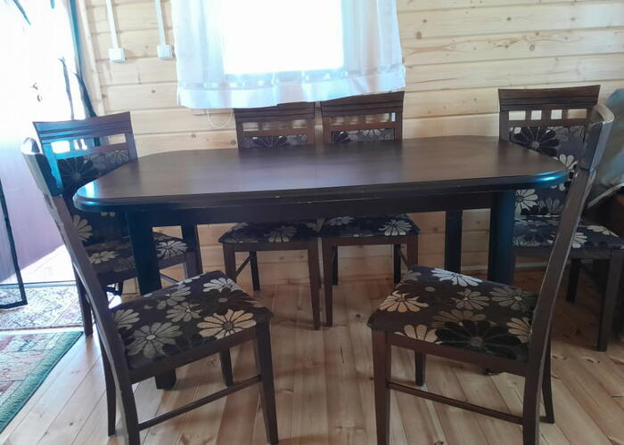 Grajewo ogłoszenia: Sprzedam w komplecie krzesła stół i szafkę 
Stol 90 160 po...