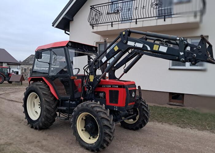 Grajewo ogłoszenia: Sprzedam Zetora 7745 Turbo, rok produkcji 1988. Moc 84 KM. Stan...