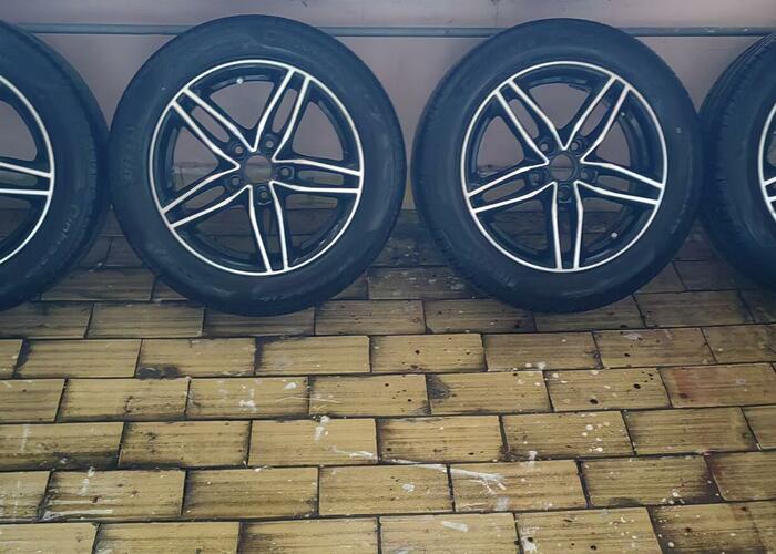 Grajewo ogłoszenia: Sprzedam komplet alu z oponami pirelli cinturato p7 205x55r16 91v...