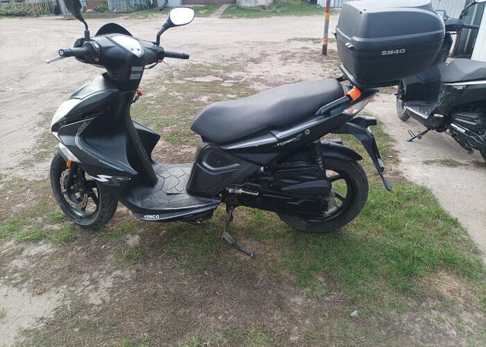 Grajewo ogłoszenia: Witam posiadam na sprzedaż skuter marki Kymco Super 8. Skuterek...