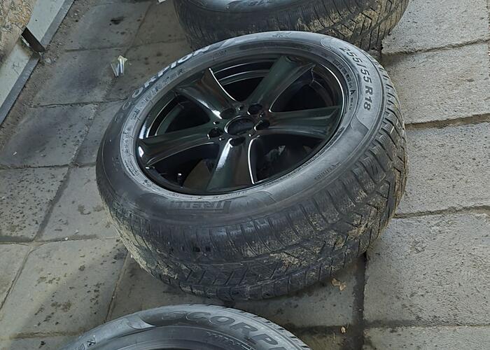 Grajewo ogłoszenia: Sprzedam komplet alufelg do BMW oryginalne Ronal 5x120 18 cali 8,5j...