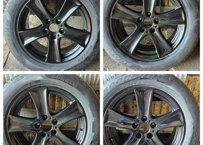 Grajewo ogłoszenia: Sprzedam komplet alufelg do BMW oryginalne Ronal 5x120 18 cali 8,5j...