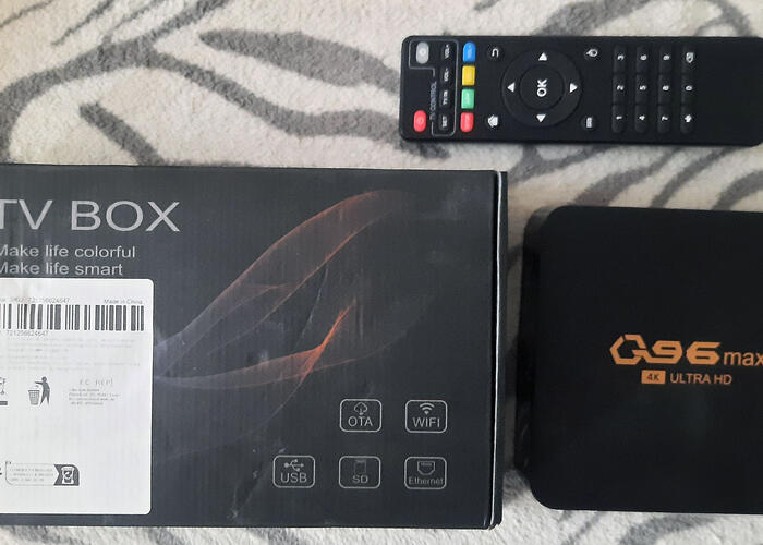 Grajewo ogłoszenia: Q96 MAX SMART TV BOX 4K - wszechstronna platforma multimedialna w...