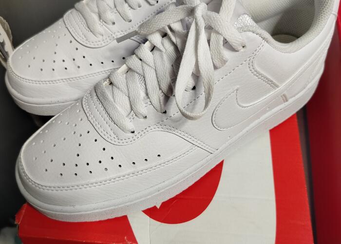 Grajewo ogłoszenia: Sprzedam nowe buty Nike court vision ło nn białe rozm.39