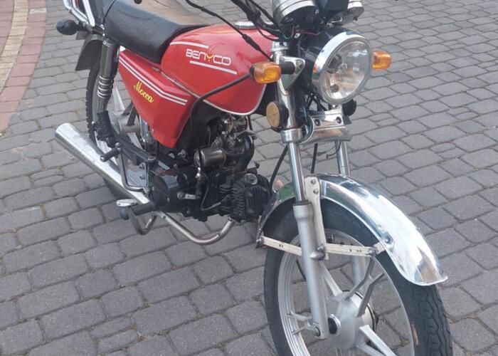 Grajewo ogłoszenia: Sprzedam motorower zarejestrowany na 50 zamontowany nowy silnik 110c