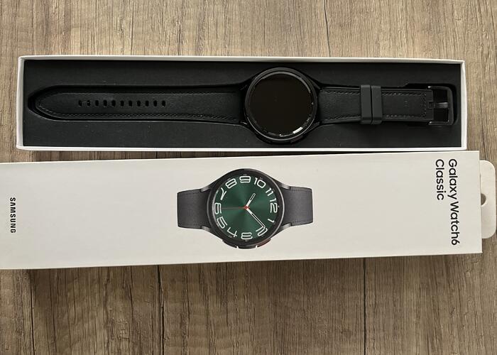 Grajewo ogłoszenia: Sprzedam zegarek Galaxy Watch6. Używany dwa razy. Ładowarka....