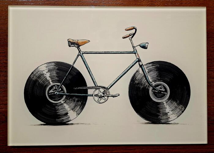 Grajewo ogłoszenia: Obraz na szkle z grafiką Velophone.
Wymiary 41/29
Nigdy nie...