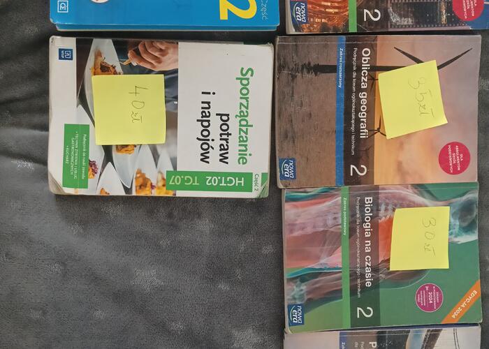 Grajewo ogłoszenia: Sprzedam 5 książek do 2 klasy i książkę Sporządzanie Potraw i...