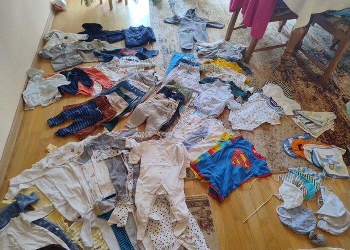 Grajewo ogłoszenia: Sprzedam pakę ubrań rozmiar 68.